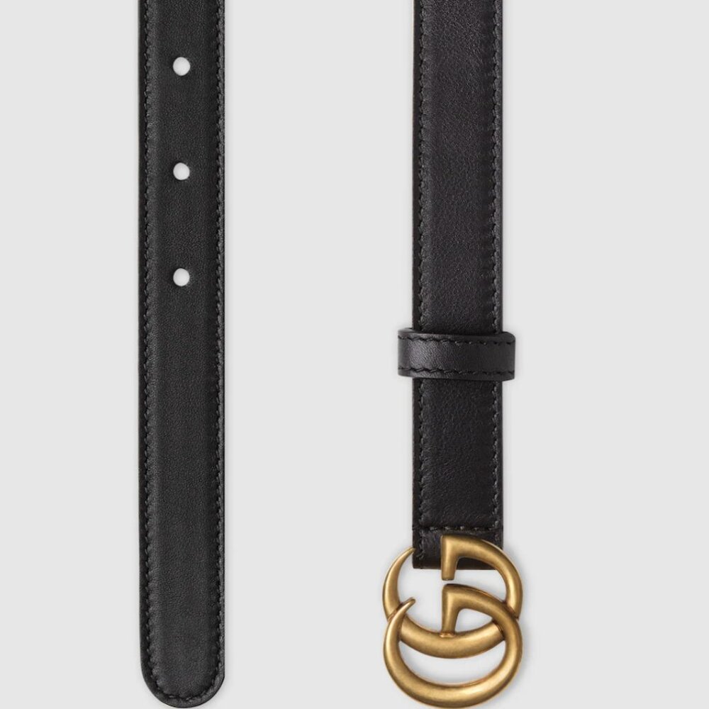 409417 Gucci GG Marmont thin belt size 80/32 - Picture 9 of 10